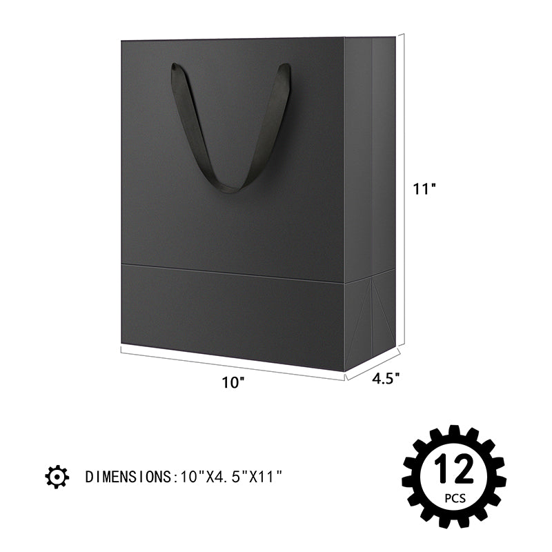 Wholesale 10x4.5x11 Inches Premium Small Gift Bags with Handles for Gift Giving
