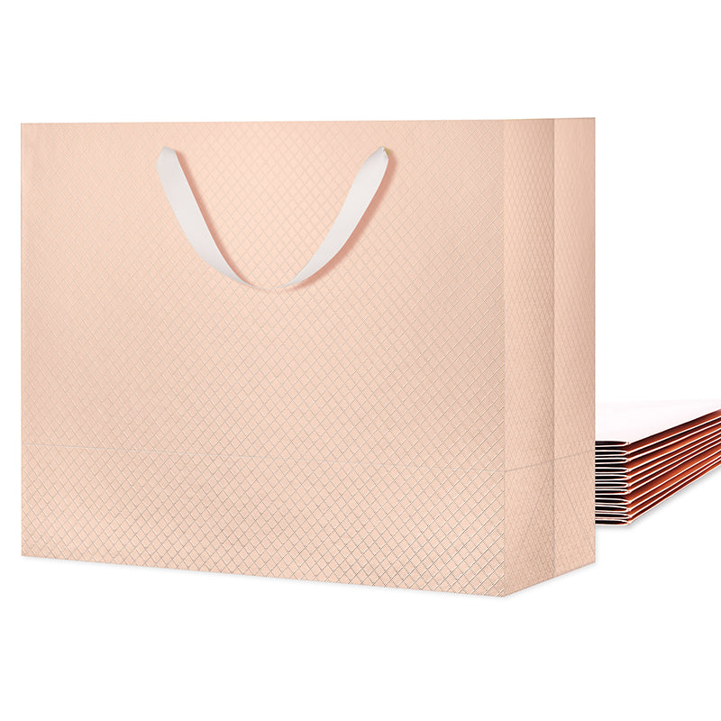 Wholesale 5 Colors 13x5x10 Inches Gift Bags with Handles