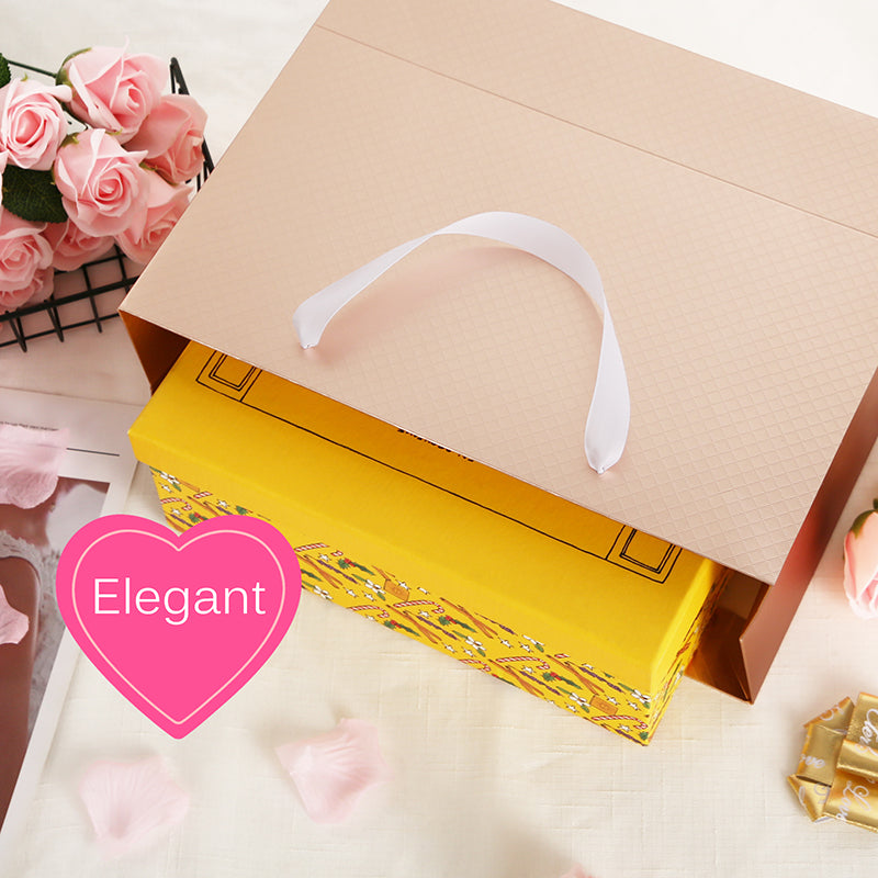 Wholesale 5 Colors 13x5x10 Inches Gift Bags with Handles