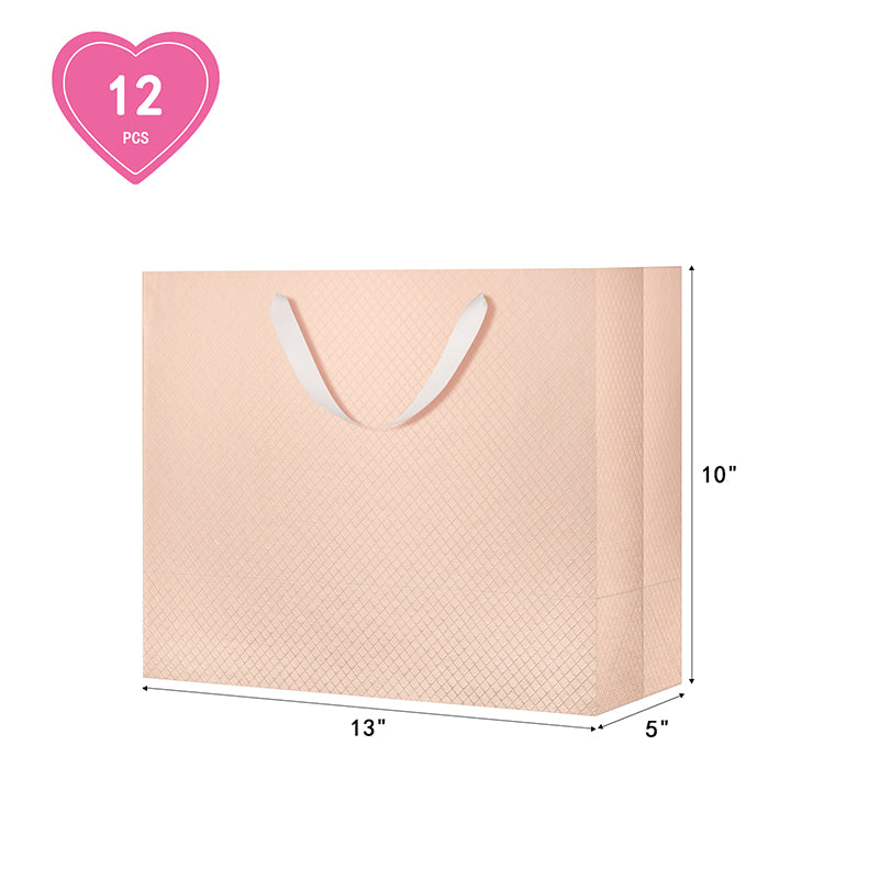 Wholesale 5 Colors 13x5x10 Inches Gift Bags with Handles