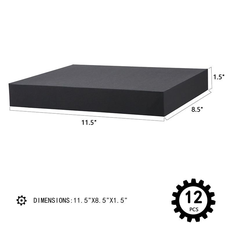 Wholesale 3 Colors 11x8.5x1.5 Inches Apparel Gift Boxes Clothing Boxes with Lids