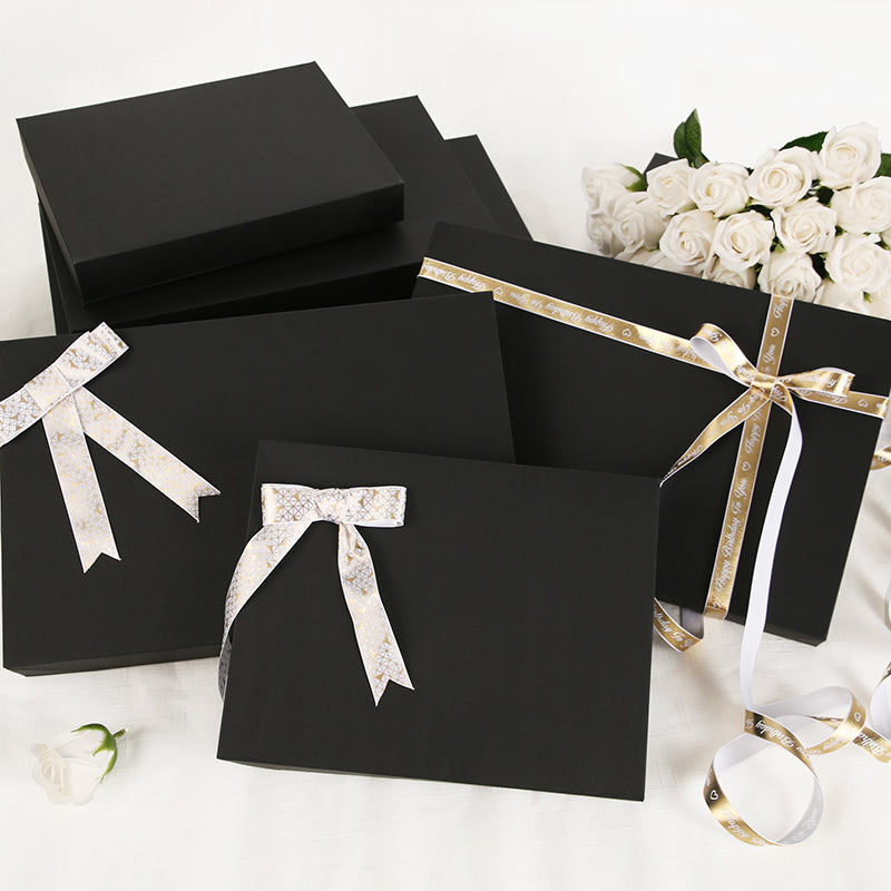 Wholesale 3 Colors 14.5x9.5x2 Inches Apparel Gift Boxes Clothing Boxes with Lids