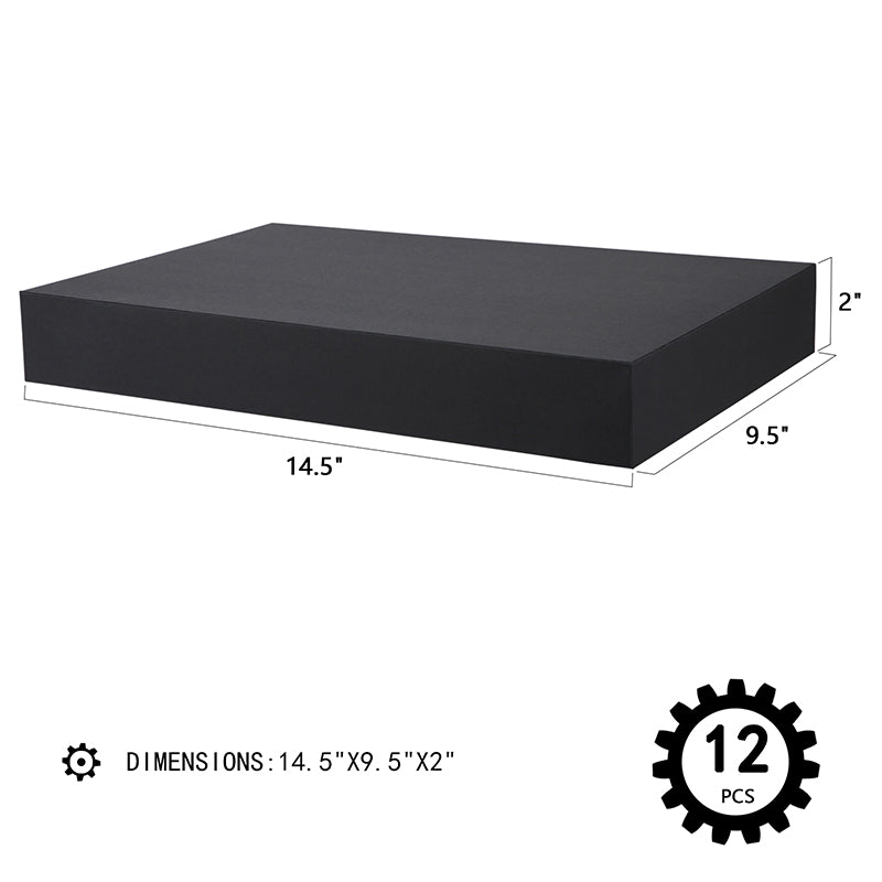 Wholesale 3 Colors 14.5x9.5x2 Inches Apparel Gift Boxes Clothing Boxes with Lids