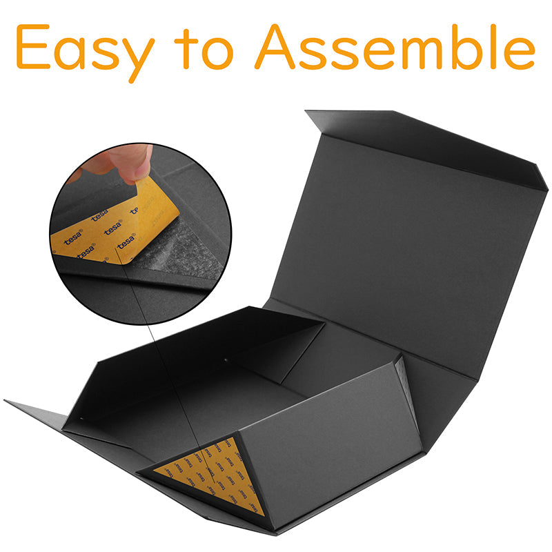 Wholesale 14x9.5x4.5 Inches Magnetic Folding Gift Box For Packaging - Kraft