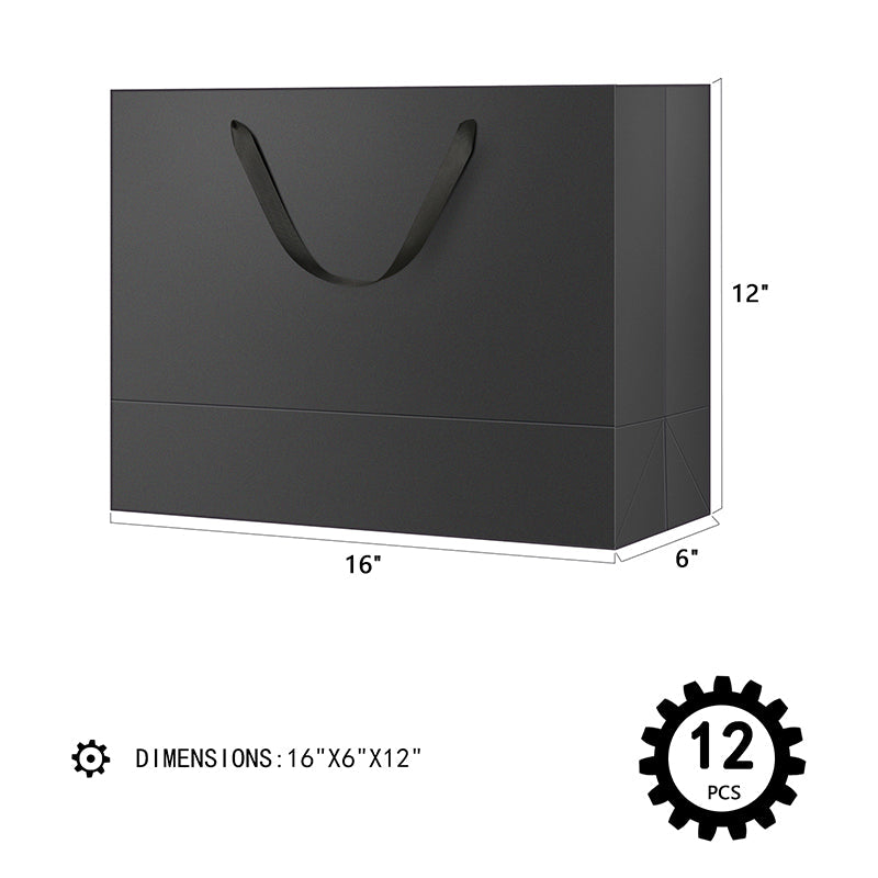 Wholesale 4 Colors 16x6x12 Inches Premium Gift Bags