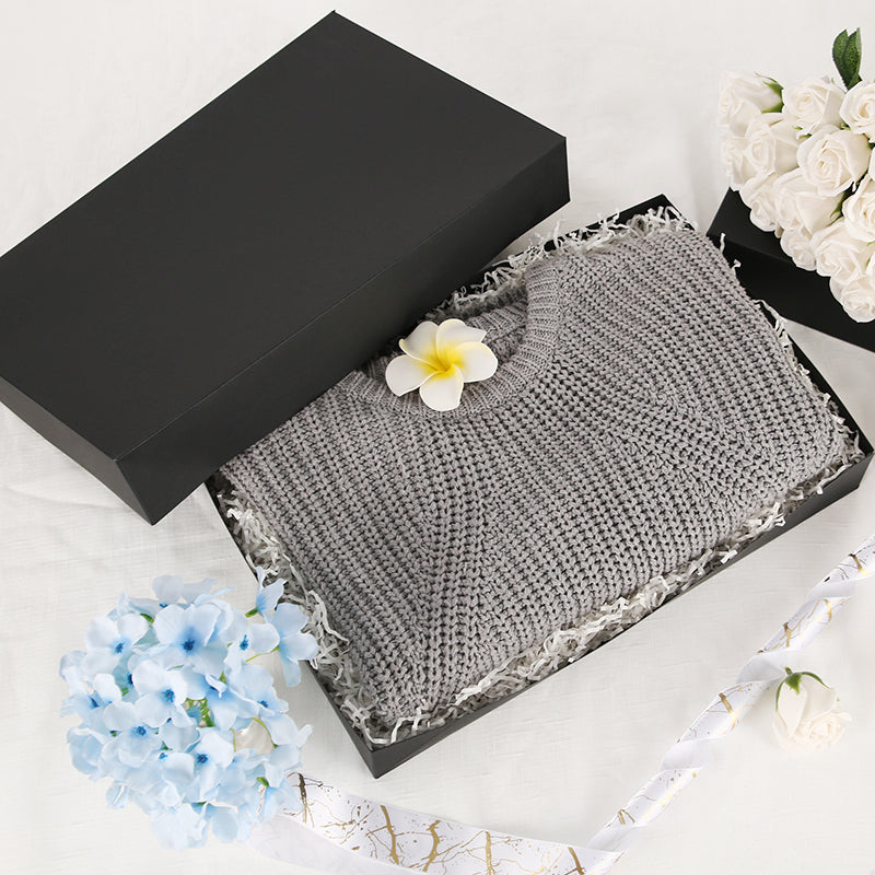 Wholesale 3 Colors 17x11x2.5 Inches Apparel Gift Boxes Clothing Boxes with Lids