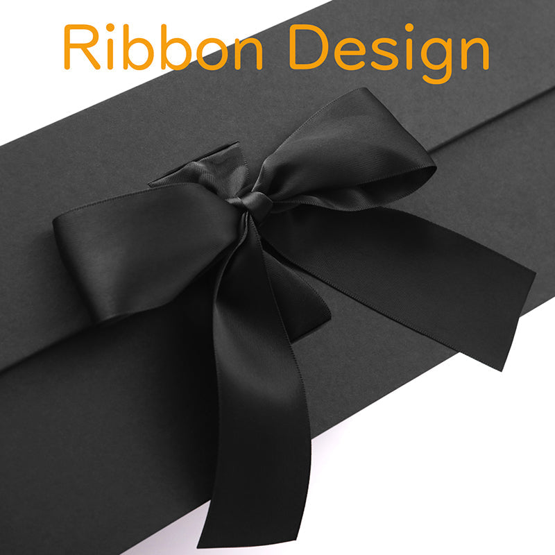 Wholesale Magnetic Collapsible Gift Box with Ribbon (17x14.5x5.5'')