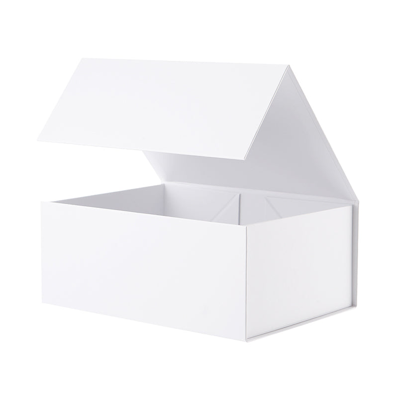 Wholesale 2 Color 9.5x7x4 Inches Black Gift Boxes with Square Flap Lids