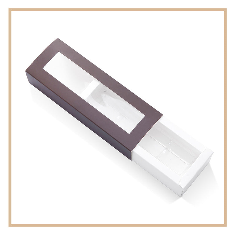 Wholesale 4 Colors 4-Piece Truffle Boxes Chocolate Boxes with Tray Size 5.75x1.25 Inches
