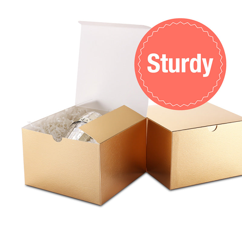 Wholesale 4 Colors 6x6x4 Inches Small Gift Cardboard Boxes
