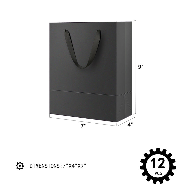 Wholesale 7x4x9 Inches Premium Small Gift Bags with Handles for Gift Giving
