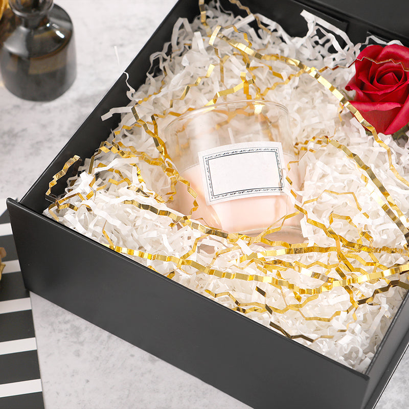 Wholesale 4 Colors 8x8x3.6 Inches Matte Gift Box with Lid for Presents
