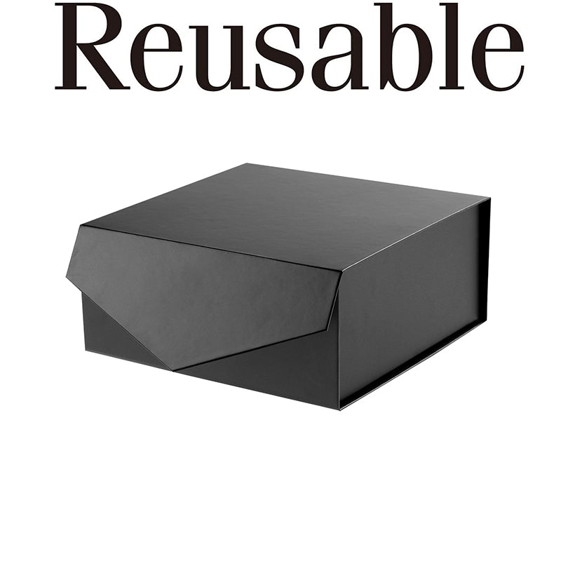 Wholesale 4 Colors 8x8x3.6 Inches Matte Gift Box with Lid for Presents