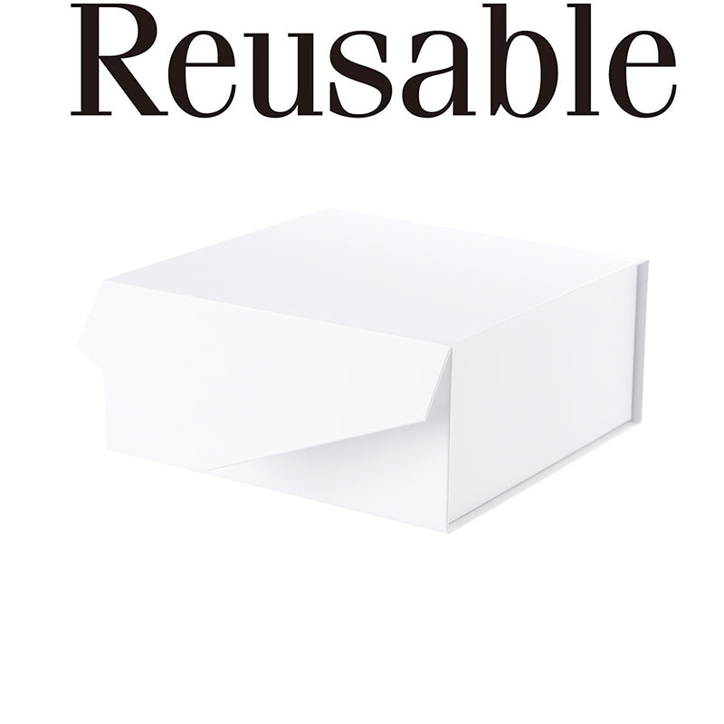 Wholesale 4 Colors 8x8x3.6 Inches Matte Gift Box with Lid for Presents
