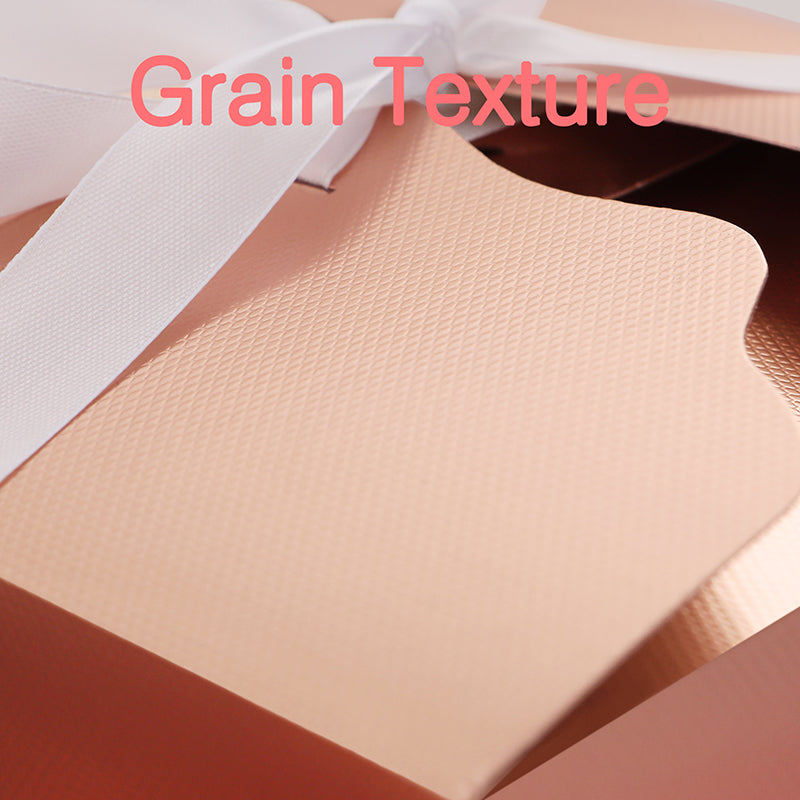 Wholesale 2 Color 8x8x4 Inches Small Gift Boxes Satin Ribbons