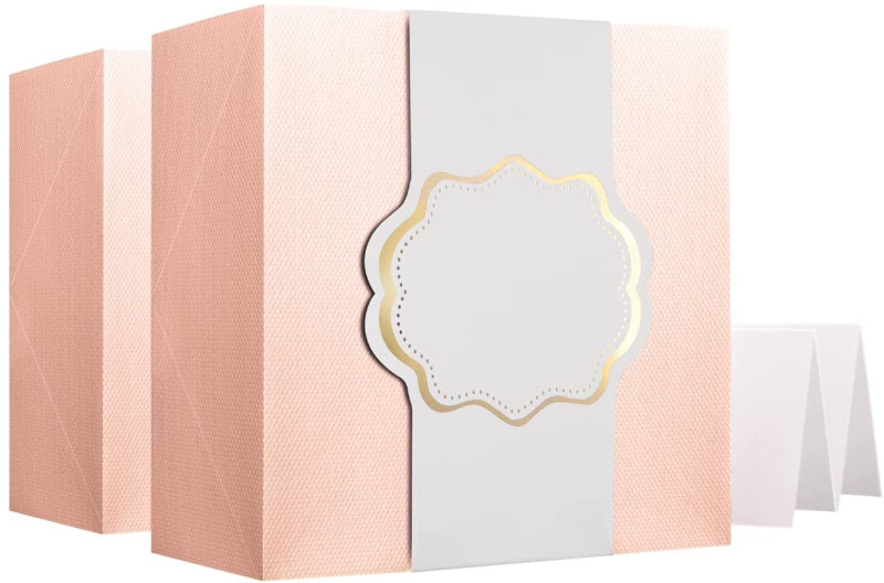 Wholesale 2 Colors 8x8x4 Inches Gift Boxes with Wrap Band and Card
