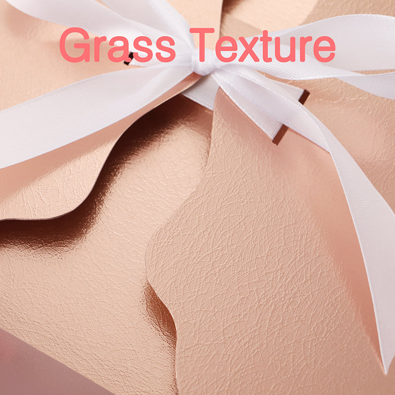 Wholesale 2 Color 8x8x4 Inches Small Gift Boxes Satin Ribbons
