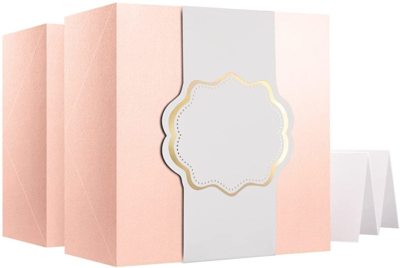 Wholesale 2 Colors 8x8x4 Inches Gift Boxes with Wrap Band and Card