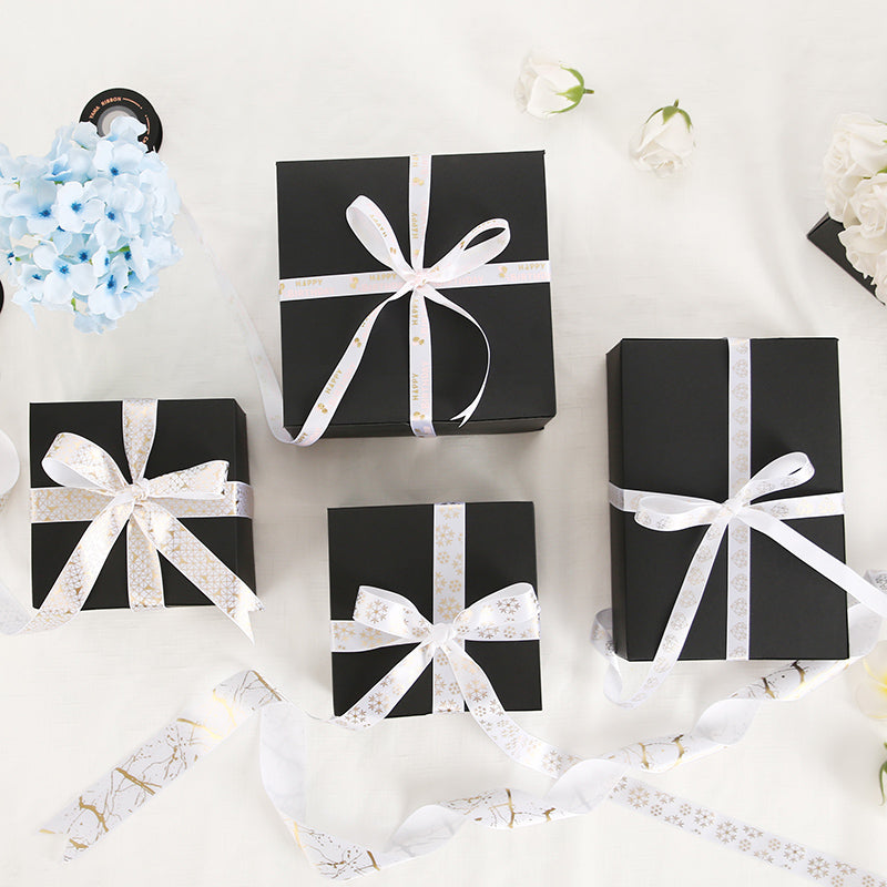 Wholesale 9.5x6.5x3 Inches Matte Black Paper Gift Boxes for Light Gifts