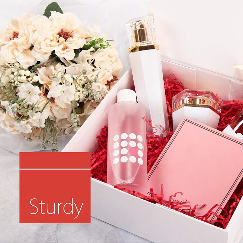 Wholesale 5 Colors 9.5x9.5x3.5 Inches Glossy Collapsible Gift Boxes
