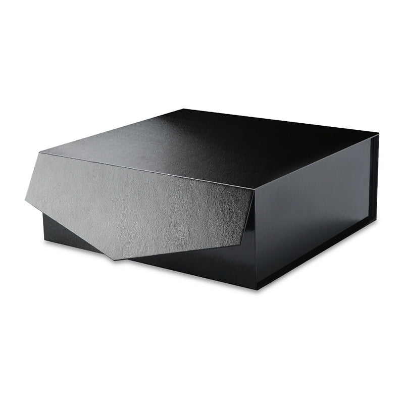 Wholesale 5 Colors 9.5x9.5x3.5 Inches Glossy Collapsible Gift Boxes
