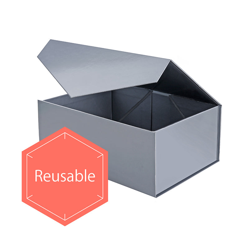 Wholesale 5 color 9.5x7x4 Inches Glossy Lamination Magnetic Gift Boxes