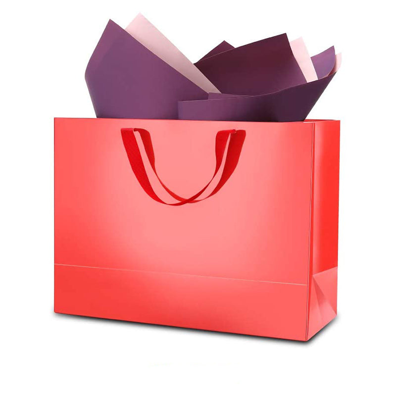 Wholesale 5 Colors 13x5x10 Inches Gift Bags with Handles