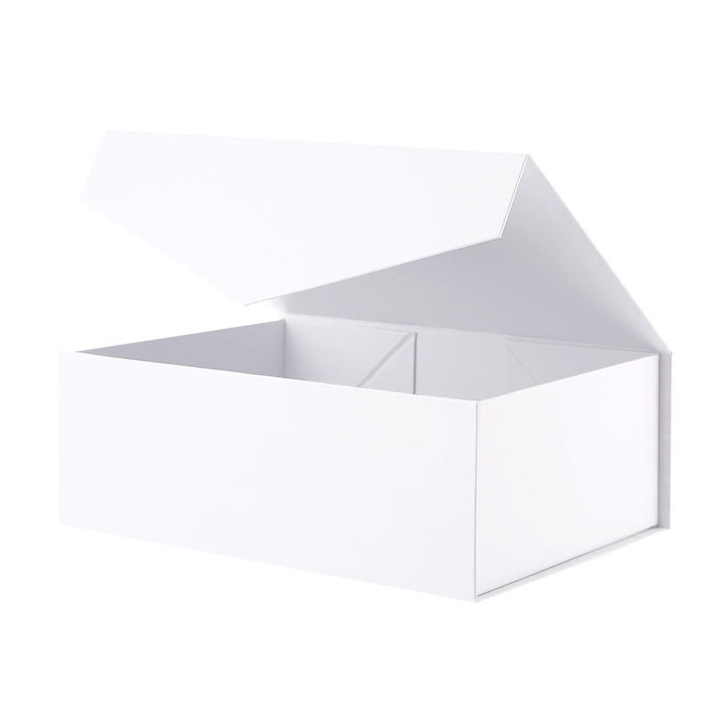 PKGSMART 2 Color 11x8x4 Inches Matte Gift Box with Lid for Presents-5 Boxes