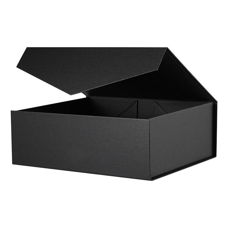 PKGSMART 2 Color 14x9.5x4.5 Inches Collapsible Gift Boxes with Magnetic Closure Lids