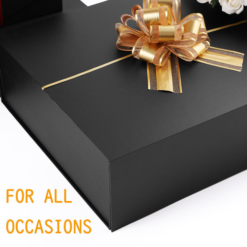 Wholesale 2 Colors 17x14.5x5.5 Inches Extra Large Square-Flap Gift Box for Large Gifts