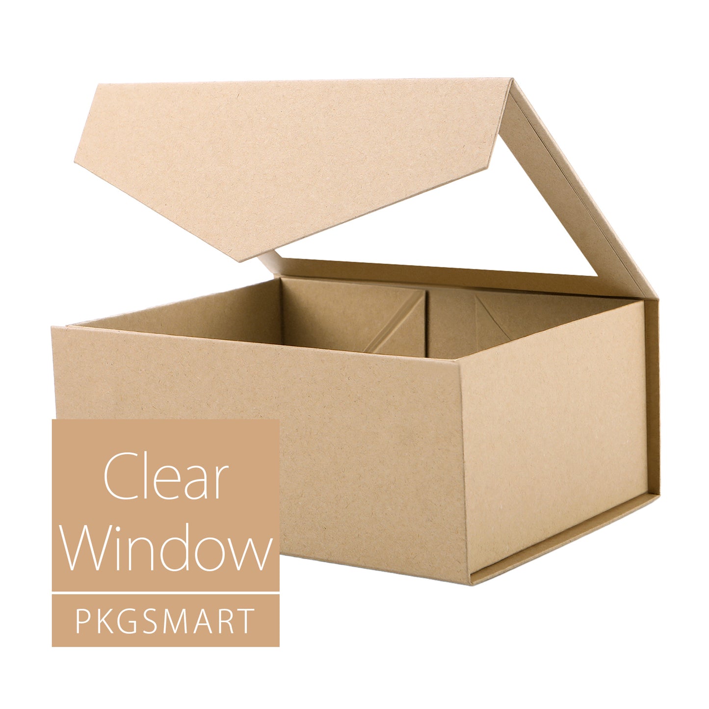 Wholesale 7 Color 9.5x7x4 Inches with Window Lid Box for Gift Packaging