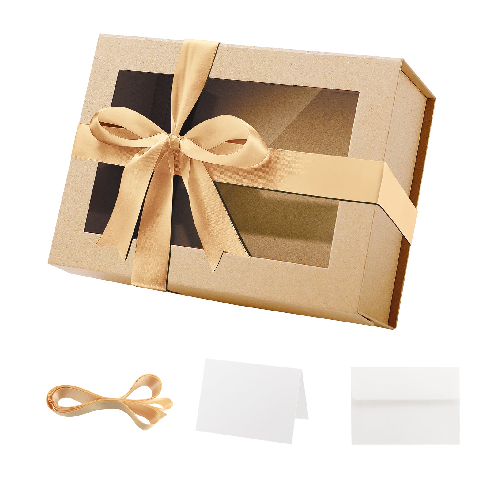 Wholesale 7 Color 9.5x7x4 Inches with Window Lid Box for Gift Packaging