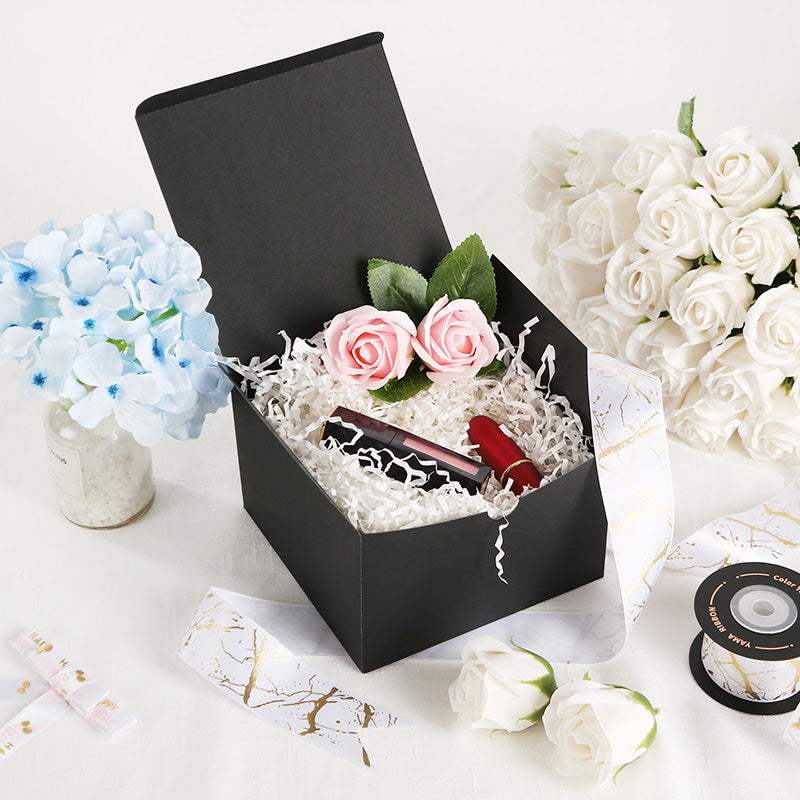 Wholesale 4 Colors 6x6x4 Inches Small Gift Cardboard Boxes