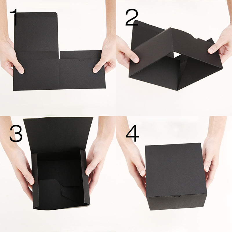 PKGSMART 2 Color 8x8x4 Inches Small Gift Boxes for Light Gift-10 pcs