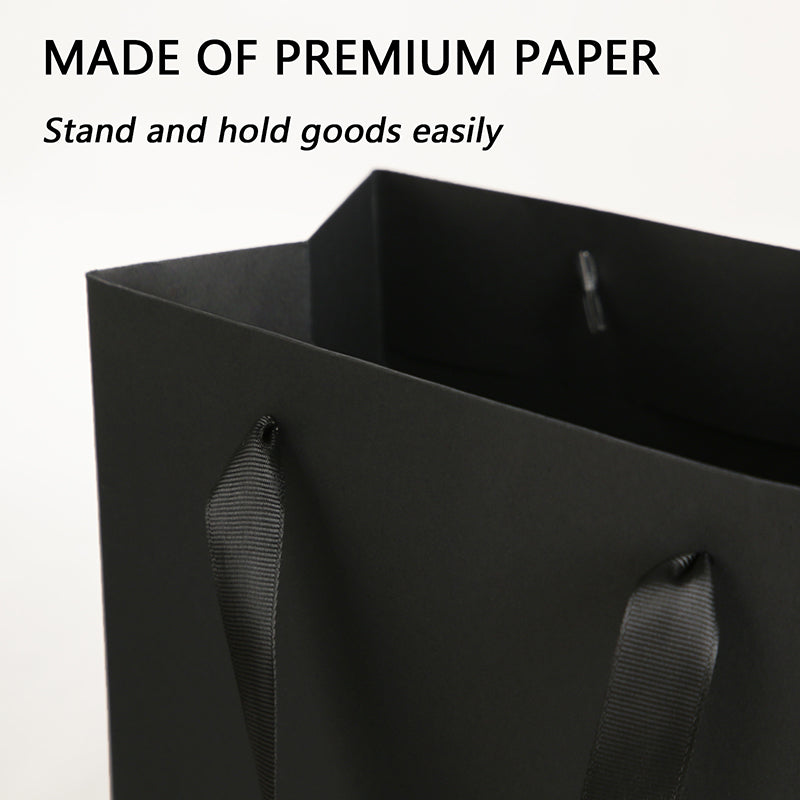 PKGSMART 7x4x9 Inches Premium Small Gift Bags with Handles for Gift Giving-12/168/840pcs