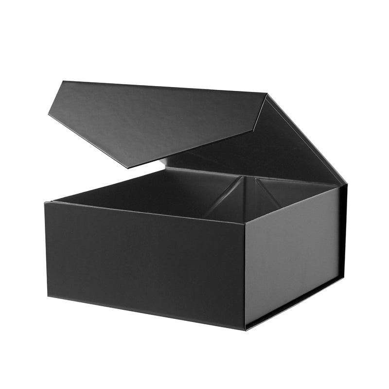 PKGSMART 2 Color 8x8x3.6 Inches Matte Gift Box with Lid for Presents-5 Boxes