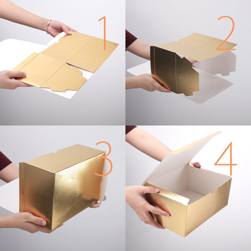 PKGSMART 4 Color 9.5x6.5x4 Inches Gift Boxes for Light Gift-30 Boxes