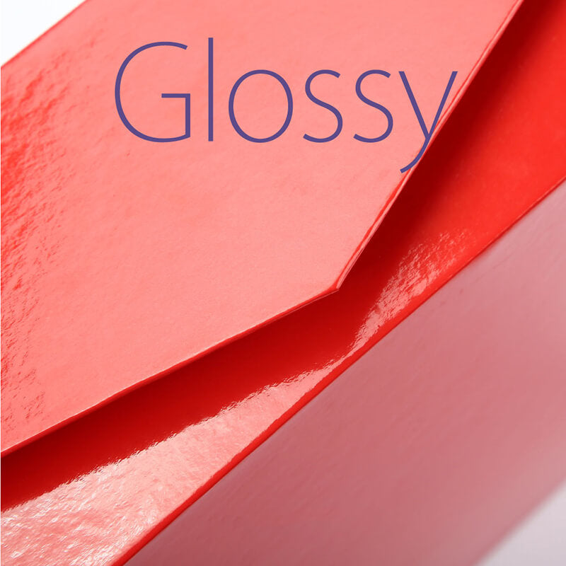 Wholesale 5 Colors 9.5x9.5x3.5 Inches Glossy Collapsible Gift Boxes
