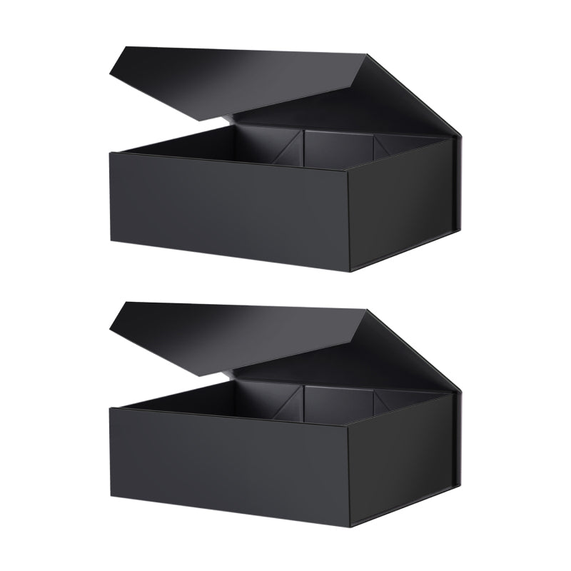 PKGSMART 2 Color 14x9.5x4.5 Inches Matte Gift Box For Packaging-2 Boxes