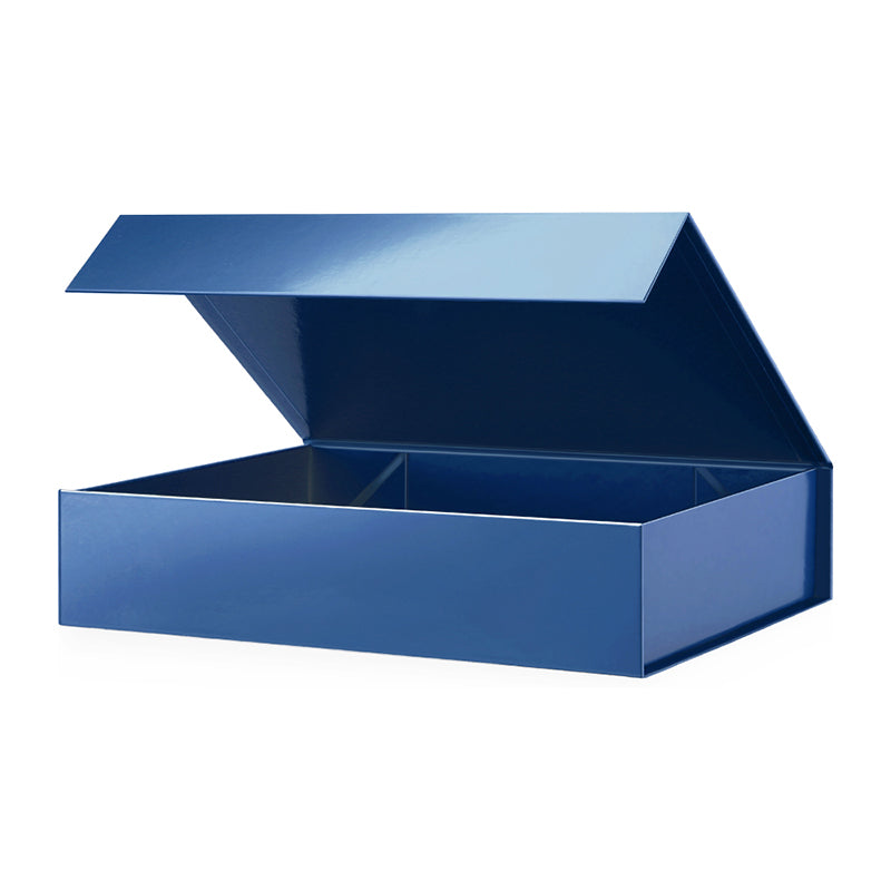 PKGSMART 5 Color 11.5x8x2.5 Inches Metallic Sturdy Shirt Boxes Gift Boxes with Magnetic Lids