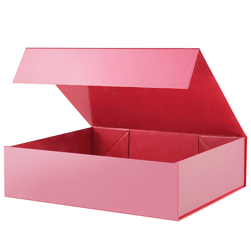 PKGSMART 8 Colors 11.5x8x2.5 Inches Shirt Gift Boxes Magnetic with Lids for Wrapping Gifts