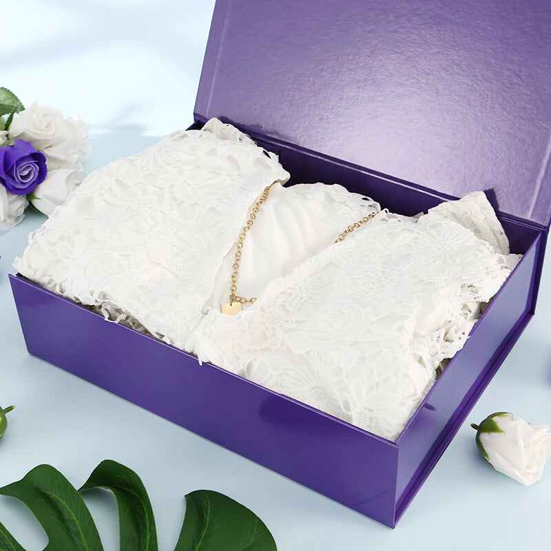 Wholesale 11 Colors 11.5x8x2.5 Inches Shirt Gift Boxes Magnetic with Lids for Wrapping Gifts