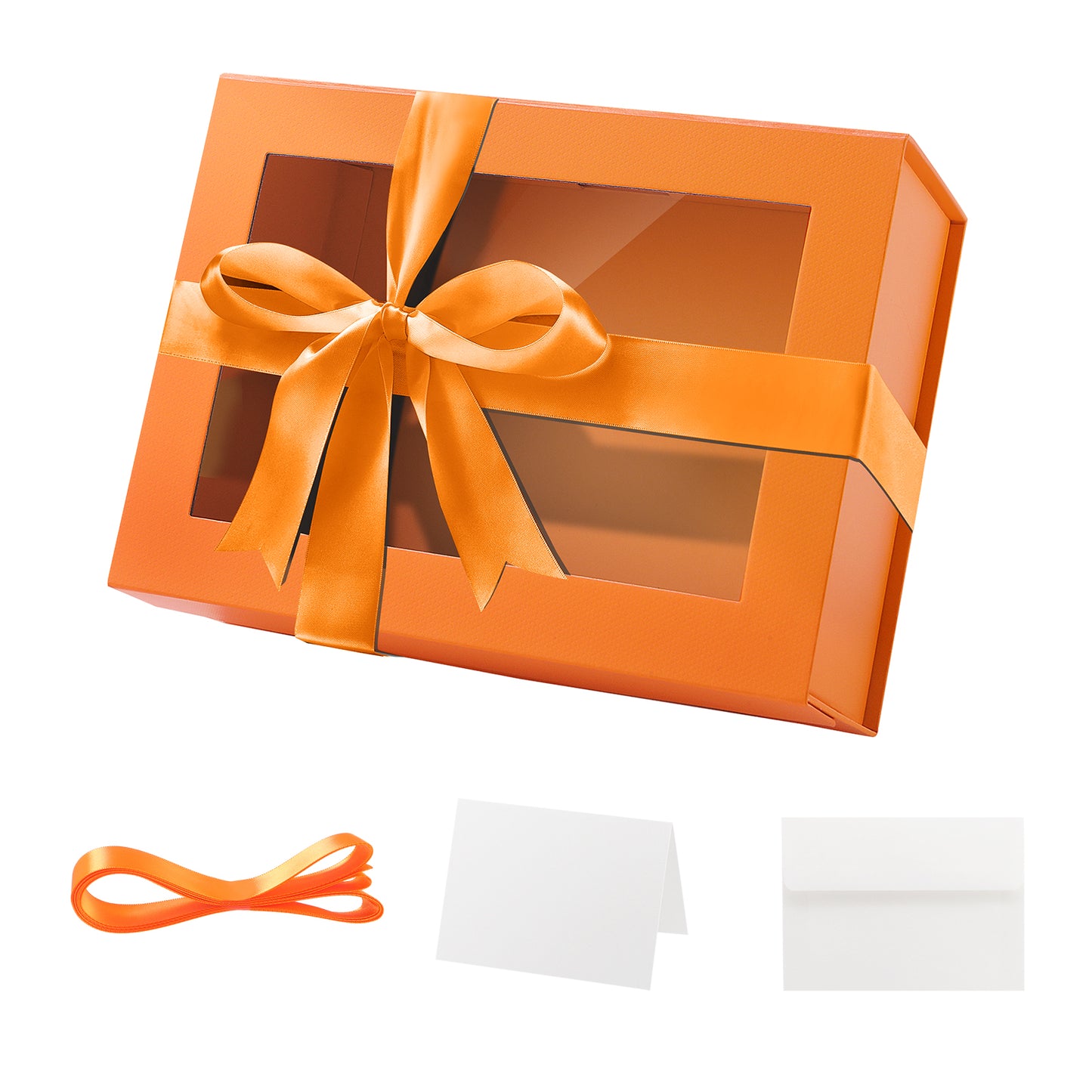 Wholesale 7 Color 9.5x7x4 Inches with Window Lid Box for Gift Packaging